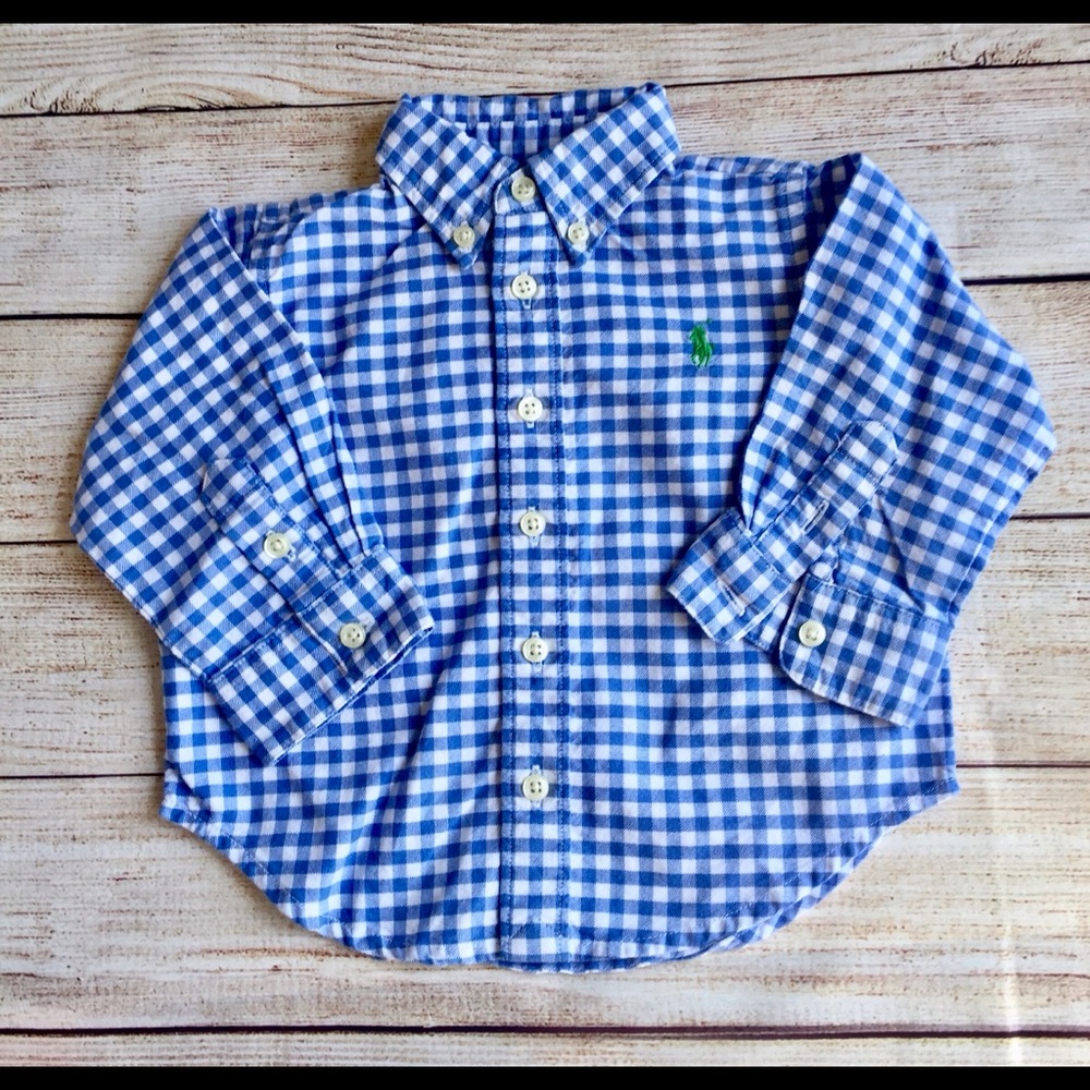 Like new polo button up 9 months